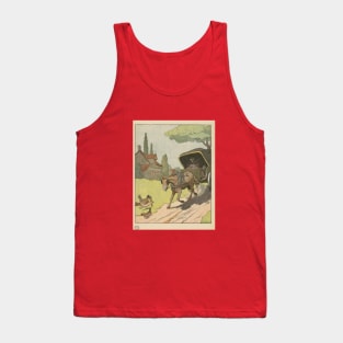 Carriage on a farm. Tank Top